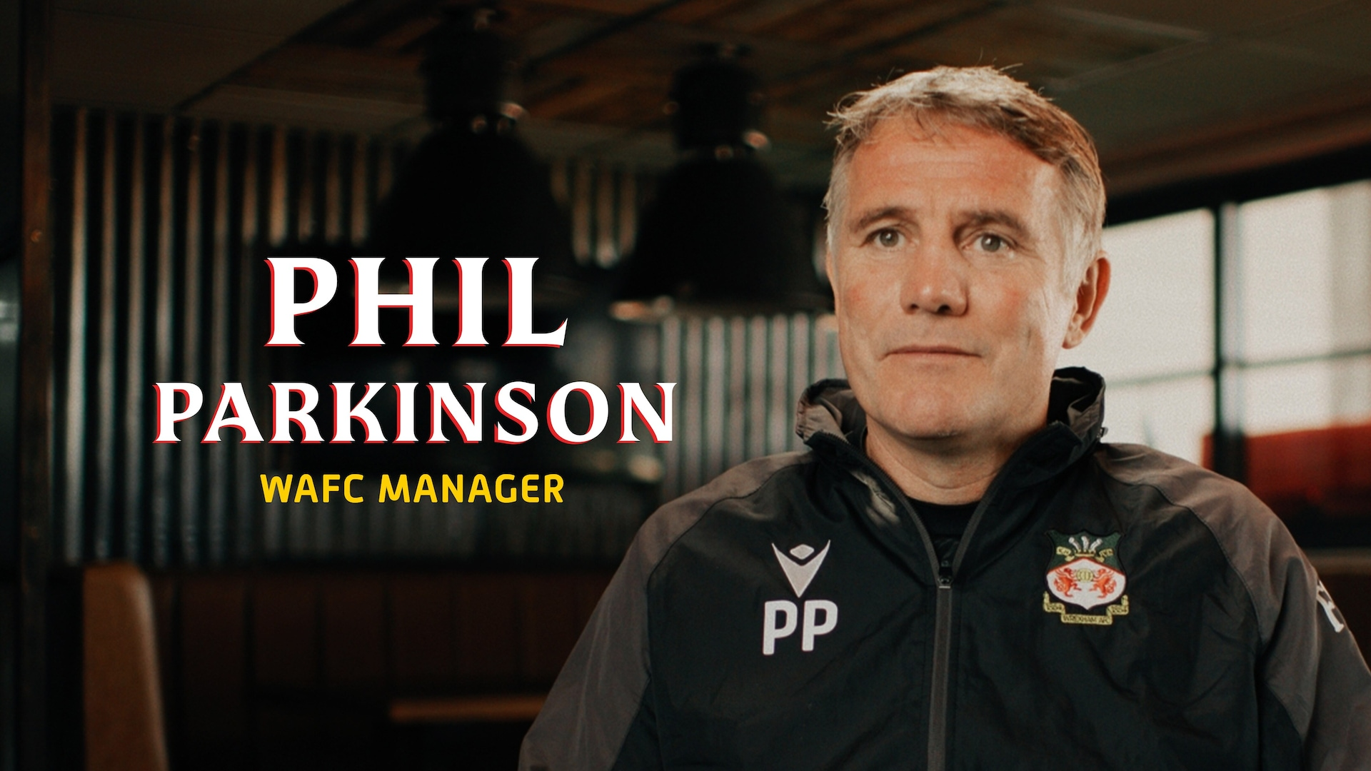 Phil Parkinson - Welcome To Wrexham. Credit - FX Networks
