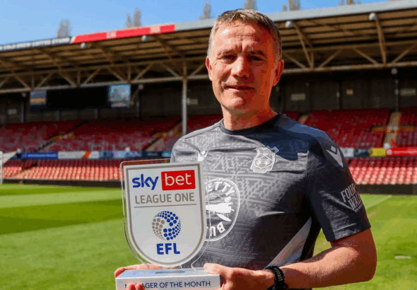 Phil Parkinson. Credit - WrexhamAFC.co.uk