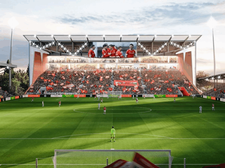 Wrexham AFC New Stadium 3. Credit - Populous