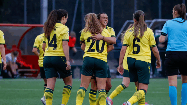 Wrexham Women get 3 points and top of the league. Credit: Wrexham AFC