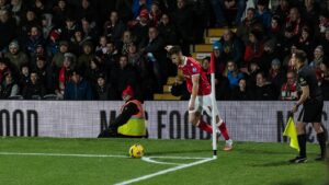 Wrexham vs Bristol. Credit Wrexhamafc.co.uk