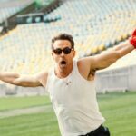 Ryan Reynolds Outside of Wrexham AFC and the StōK Cae Ras. Credit: vancityreynolds Instagram