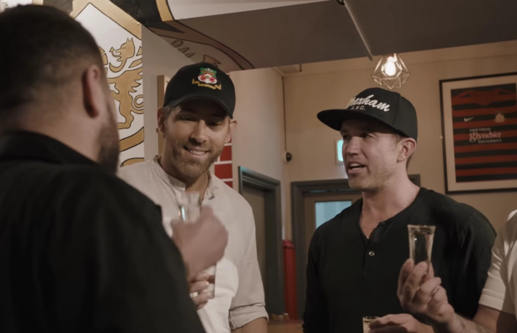 Happy Birthday Rob McElhenney. 📸 Ryan Reynolds YouTube