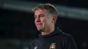 Phil Parkinson. Important three points with no league game this week. Credit: Wrexham AFC