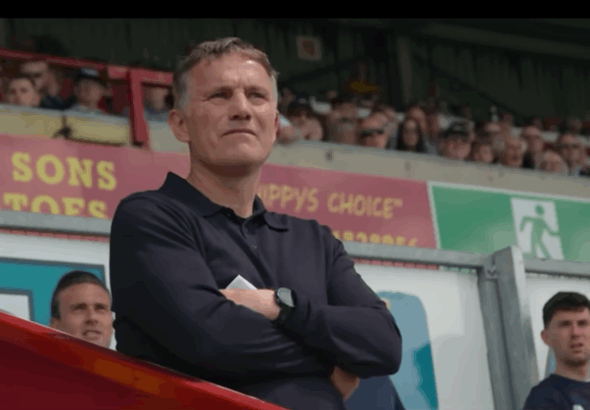 Phil Parkinson - Welcome To Wrexham - Credit FX Networks