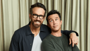 Ryan Reynolds and Rob Mac. Credit: Oliver Upton/FX