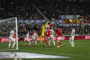 Wrexham vs Swansea. Credit: Wrexham AFC