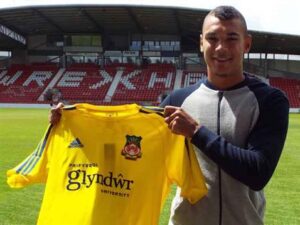 Jackson Signing. Credit: WrexhamAFC