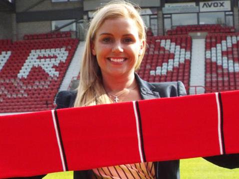 Rhiannon Roberts. Credit: Wrexham AFC