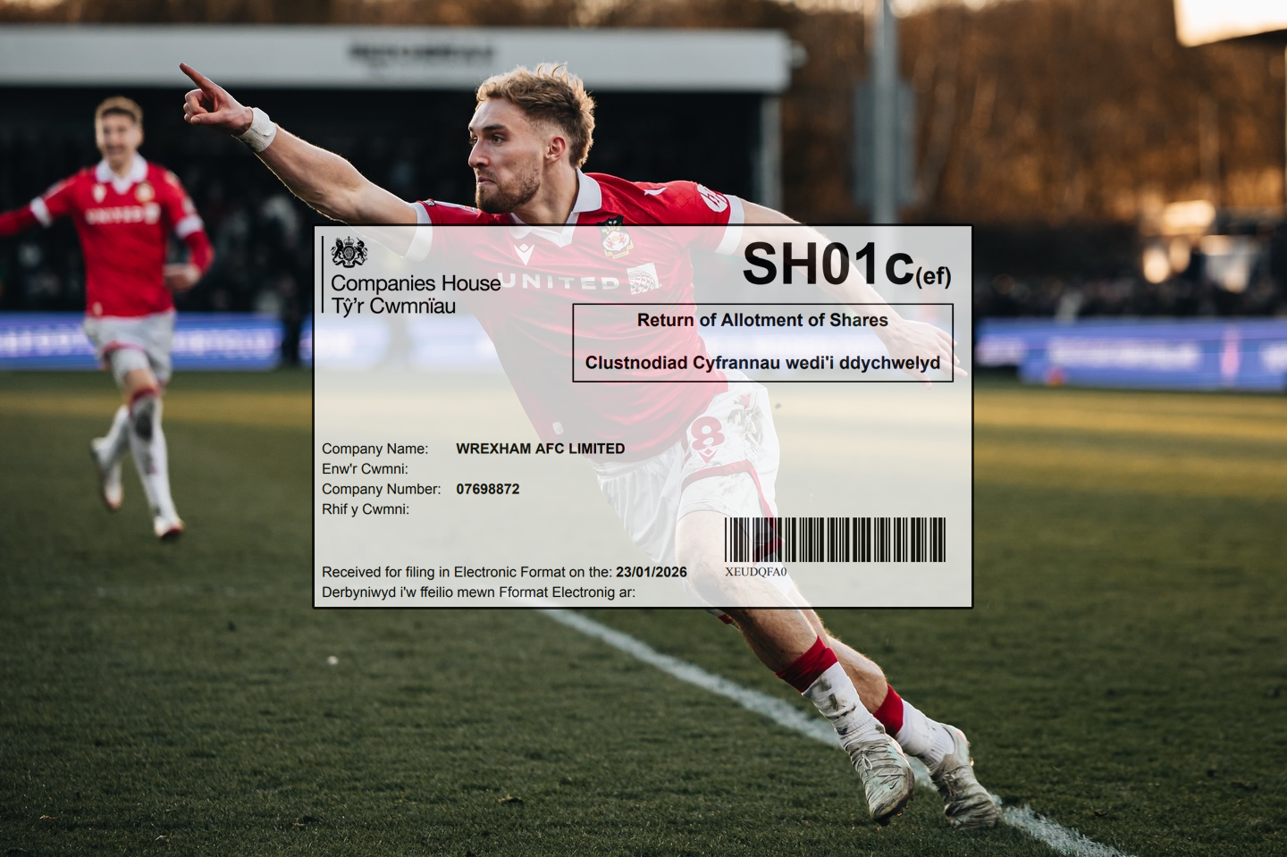 The bigger picture behind Wrexham’s newly listed share allotment