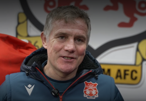 Phil Parkinson Interview. Credit - ESPN