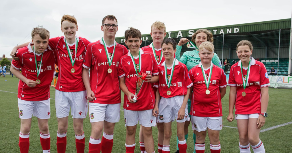 National Disability Football Festival. Credit: Wrexham AFC Foundation