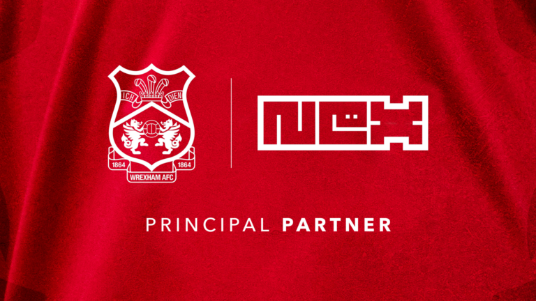 New Wrexham AFC sleeve sponsor confirmed for new season. Credit: Nex