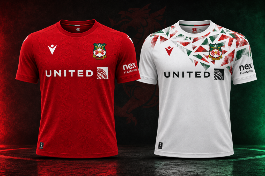 A modern home shirt. A bold new away design.