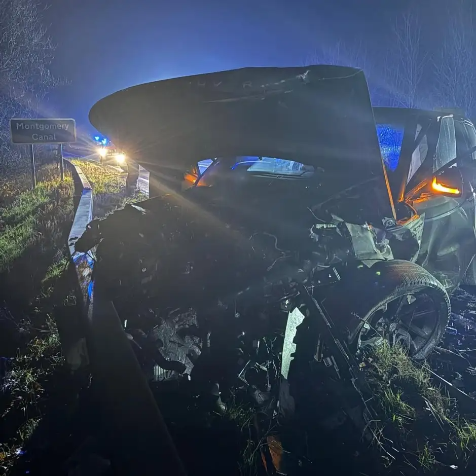 was lucky to escape with no serious injuries. Credit: elliotlee9