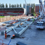 Why is the Kop Stand So far from the Pitch. Credit: Roberts & Daughter