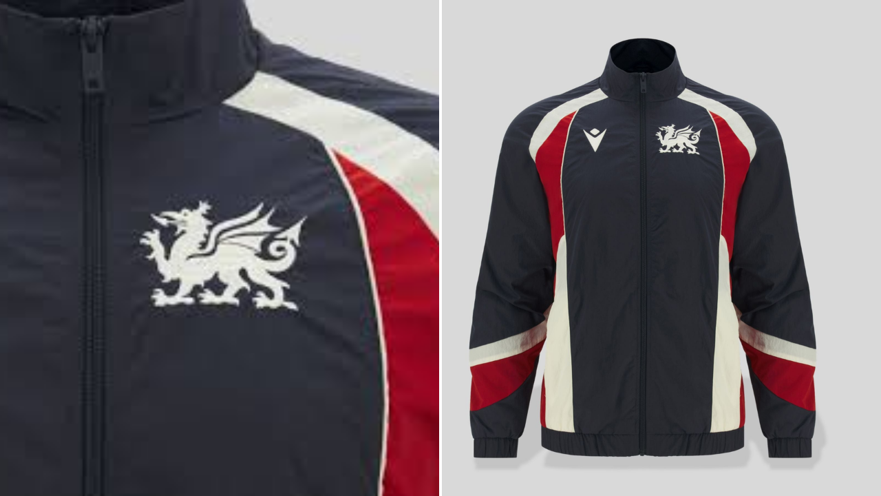The 'White Dragon' Jacket. Credit: Wrexham AFC