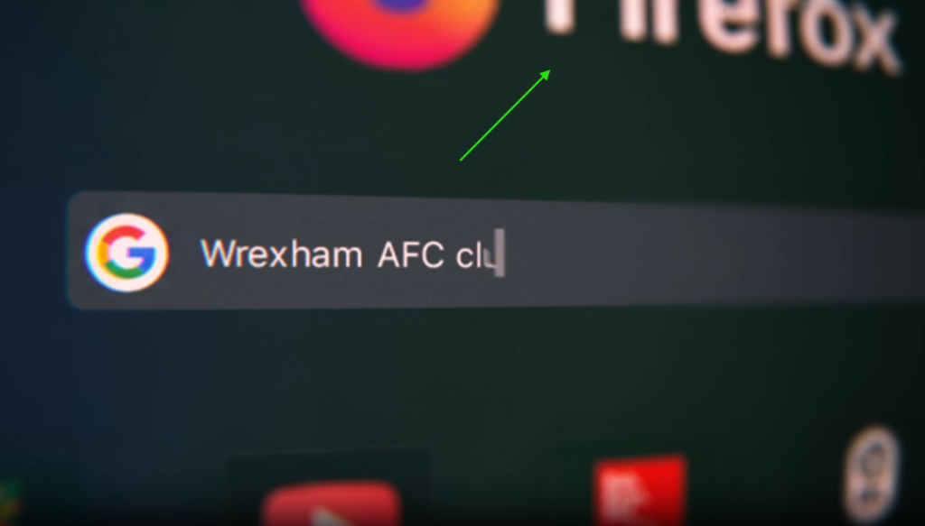 Is the Wrexham AFC Club News that Firefox is the new sponsor. Credit: Wrexham AFC