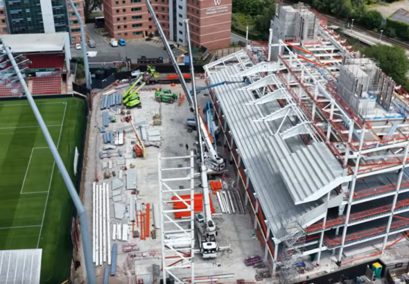 Kop Development July 2026. Credit: Mr Drone UK