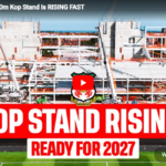 Kop Stand Rising. Credit: Mega Stadiums UK