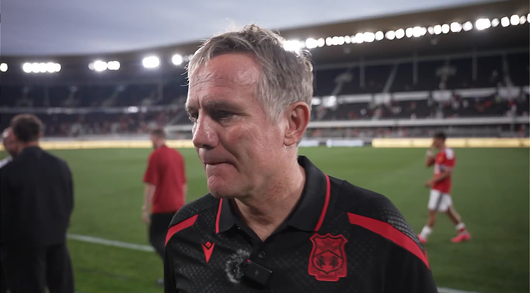 Phil Parkinson Interview. Credit: Wrexham AFC