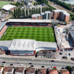 Racecourse Ground Wrexham. Credit: Roberts & Daughter