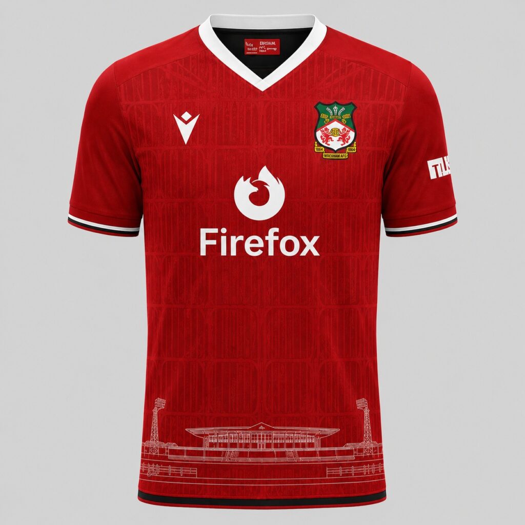 Wrexham Concept Home Shirt