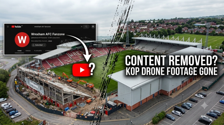 Wrexham Fanzone YouTube Shut Down