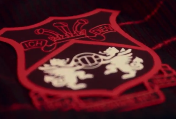 Wrexham Shirt Teaser. Credit: Wrexham AFC