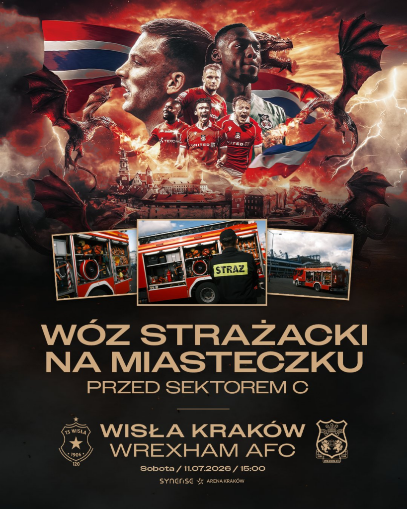 Wisła Kraków. Credit: @WislaKrakowSA X