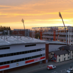 Wrexham's New Kop Stand. Credit: Roberts and Daughter