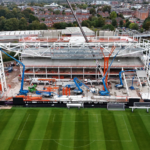 The new Kop could trigger major changes elsewhere at Wrexham's Racecourse. Credit: Roberts and Daughter