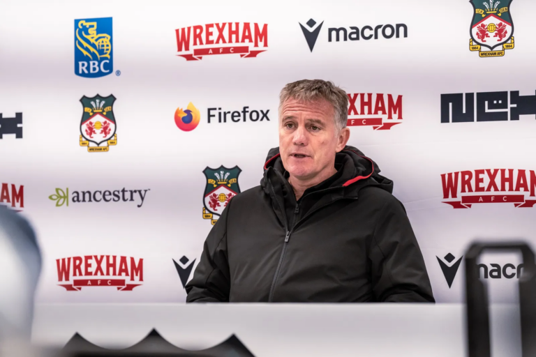 Parkinson has found an answer, now Blackburn will test his conviction. Credit: Wrexham AFC