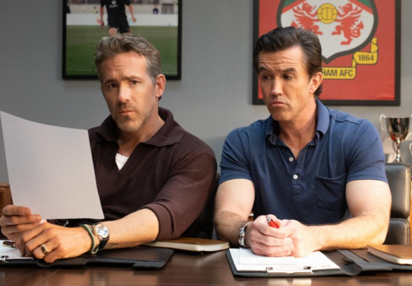 Wrexham co-chairmen Ryan Reynolds and Rob Mac (Image: NEX)